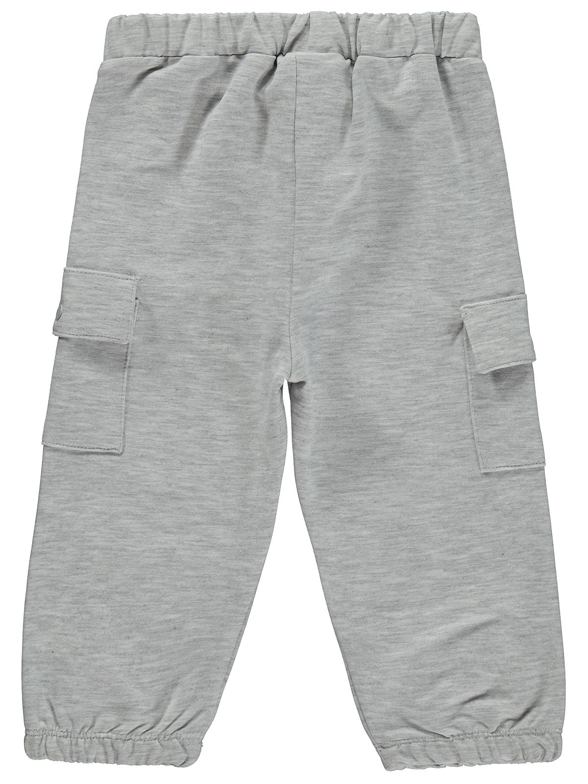 Civil Baby Civil Basic Timeless Kargo Cepli 6-18 Ay Eşofman Altı - Gri