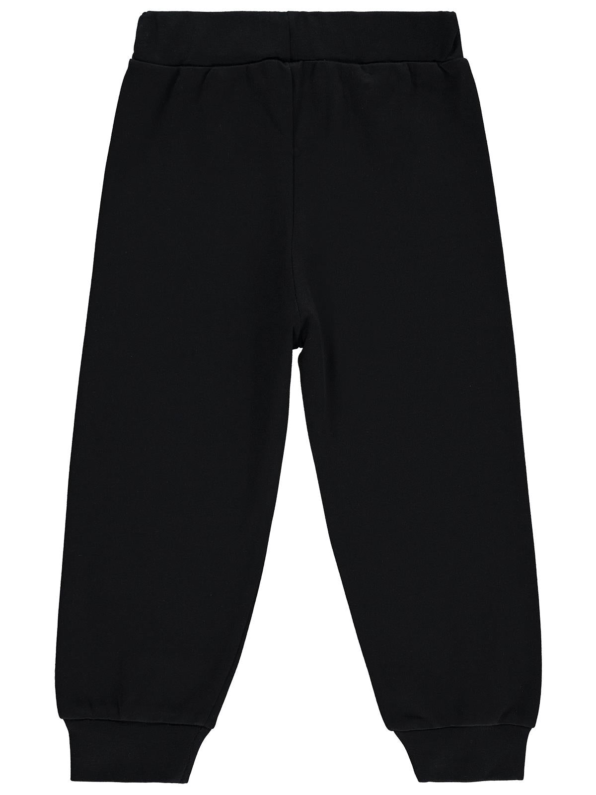 Civil Boys Fotoğraf Makinesi Baskılı 2-5 Yaş Eşofman Altı - Siyah