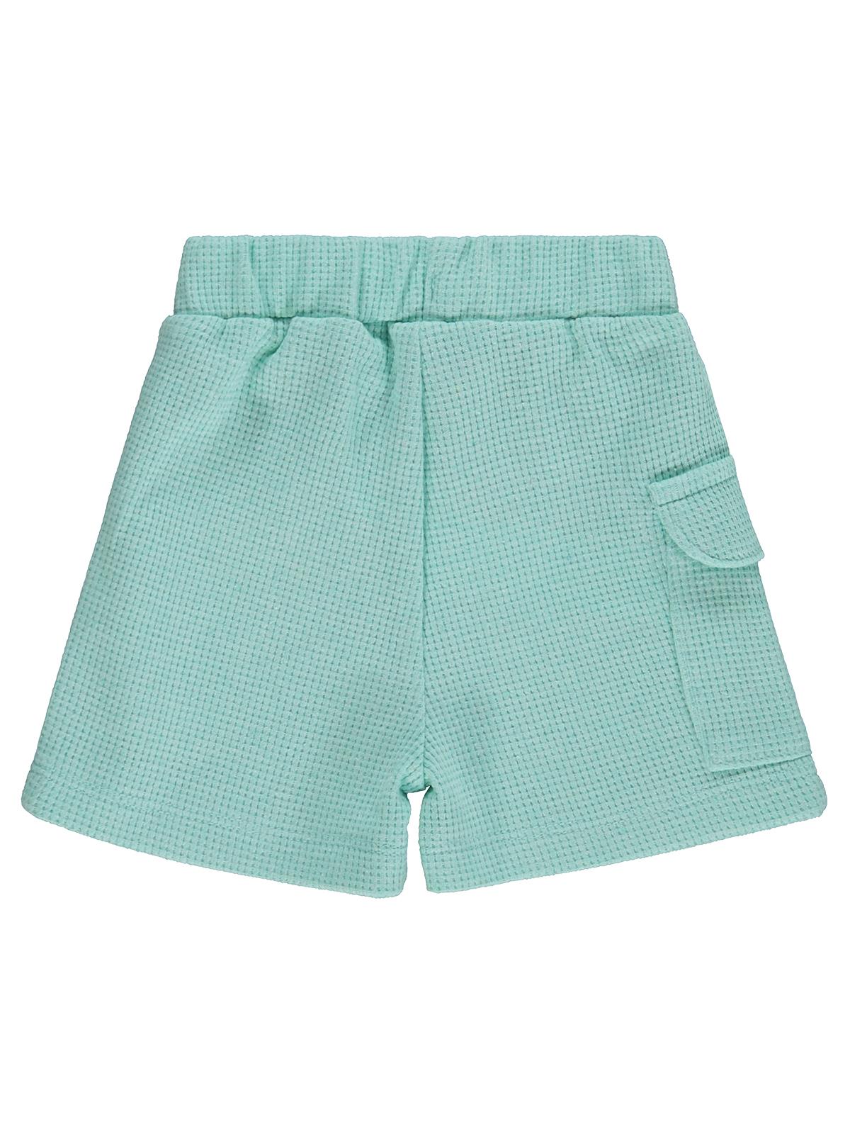 Civil Baby Düz Cepli 6-18 Ay Şort - Yeşil