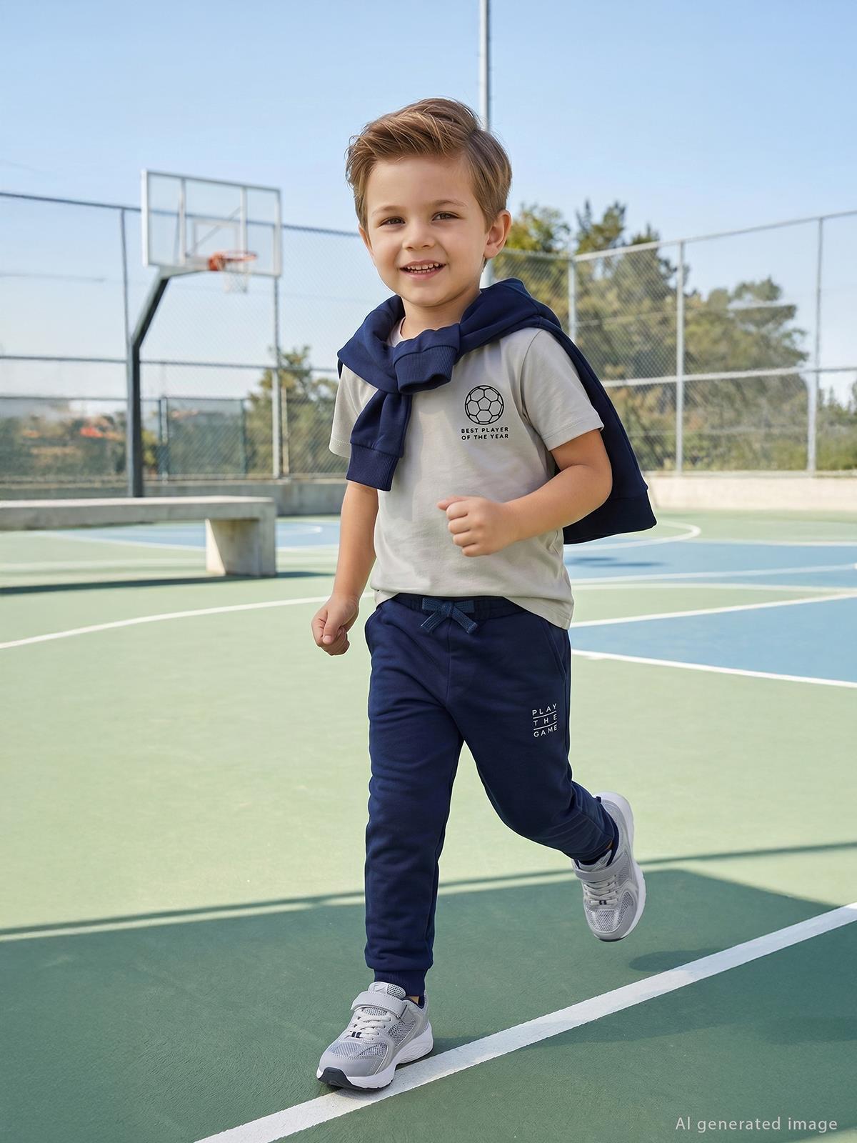 Civil Sport Terra Flt Spor Ayakkabı | Okul Kreş ve Günlük Kullanım - Gri