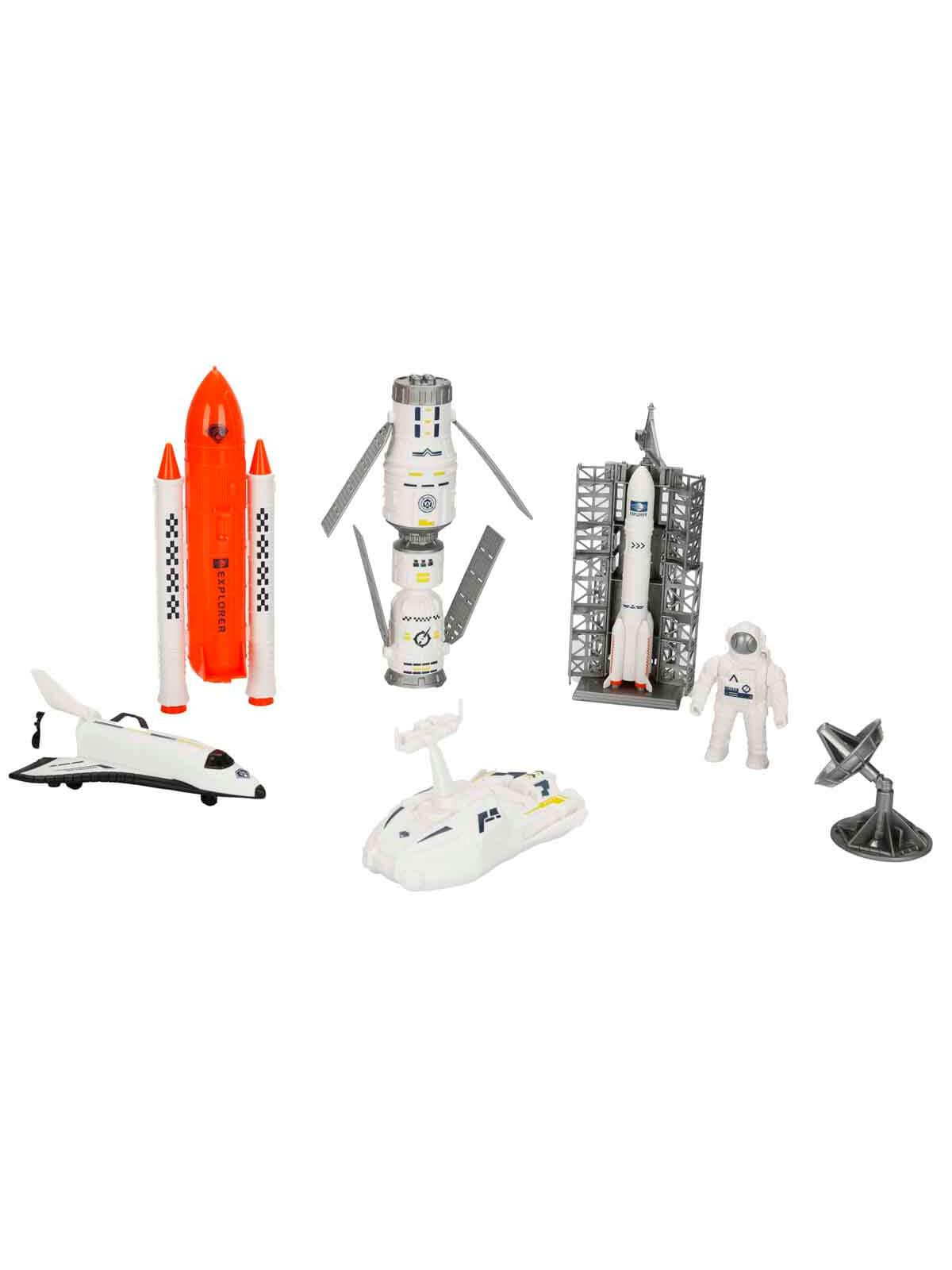 Playmind Uzay İstasyonu Oyun Seti - Turuncu