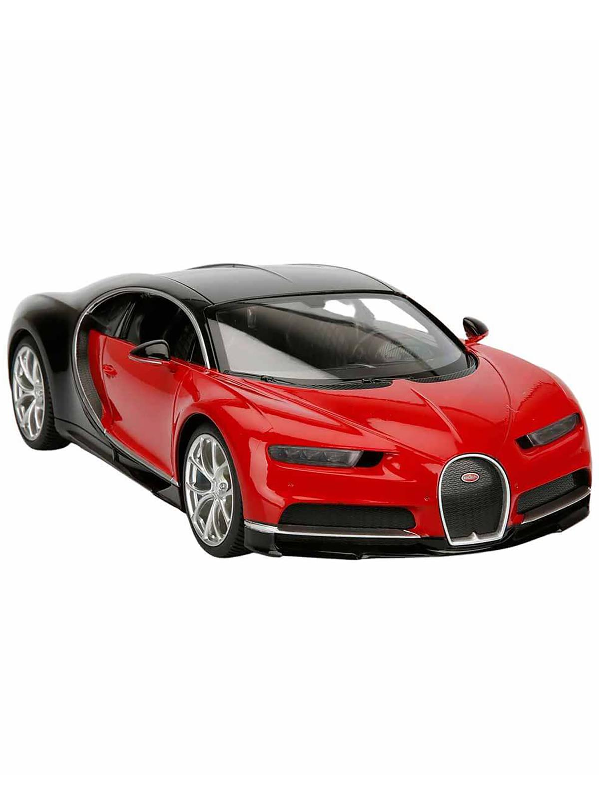 Rastar Chiron Uzaktan Kumandalı Işıklı Araba - -Siyah - Kırmızı