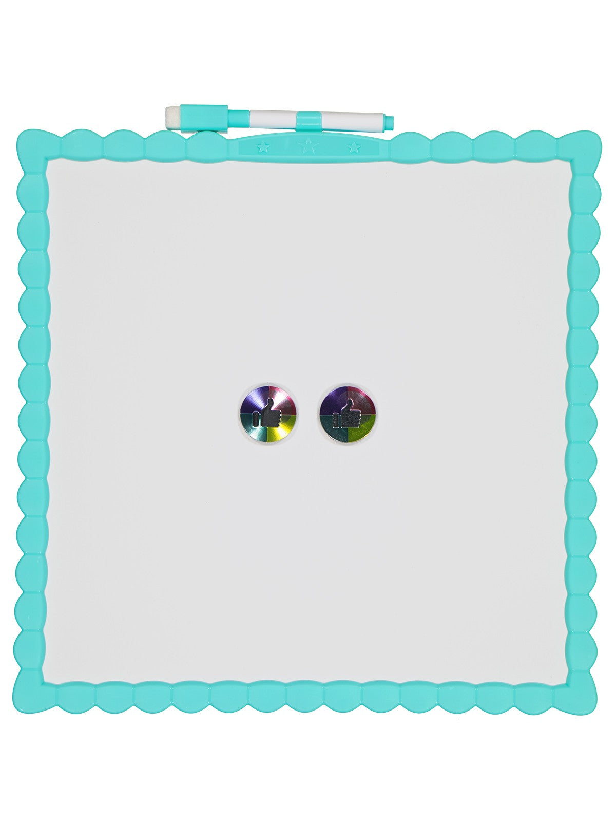 Mikro Magnetic Çift Taraflı Yazı Tahtası 29Cmx29Cm - Yeşil
