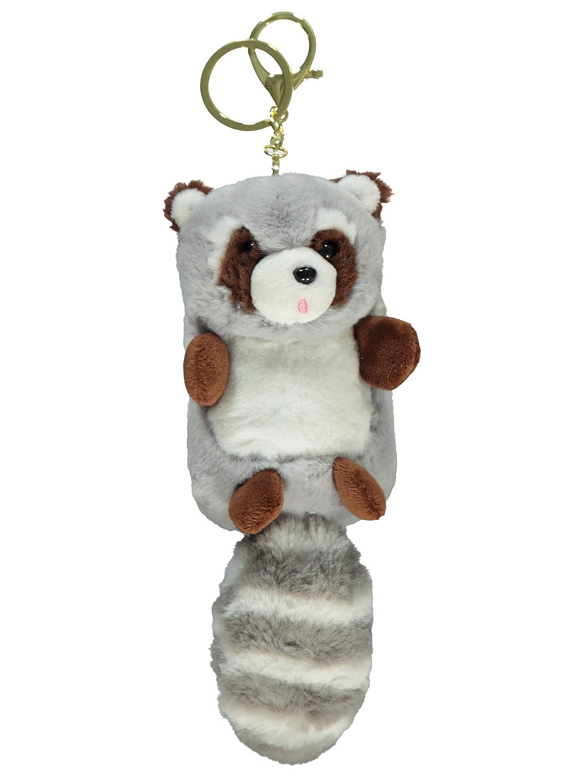 Can Oyuncak Peluş Anahtarlık - Gri
