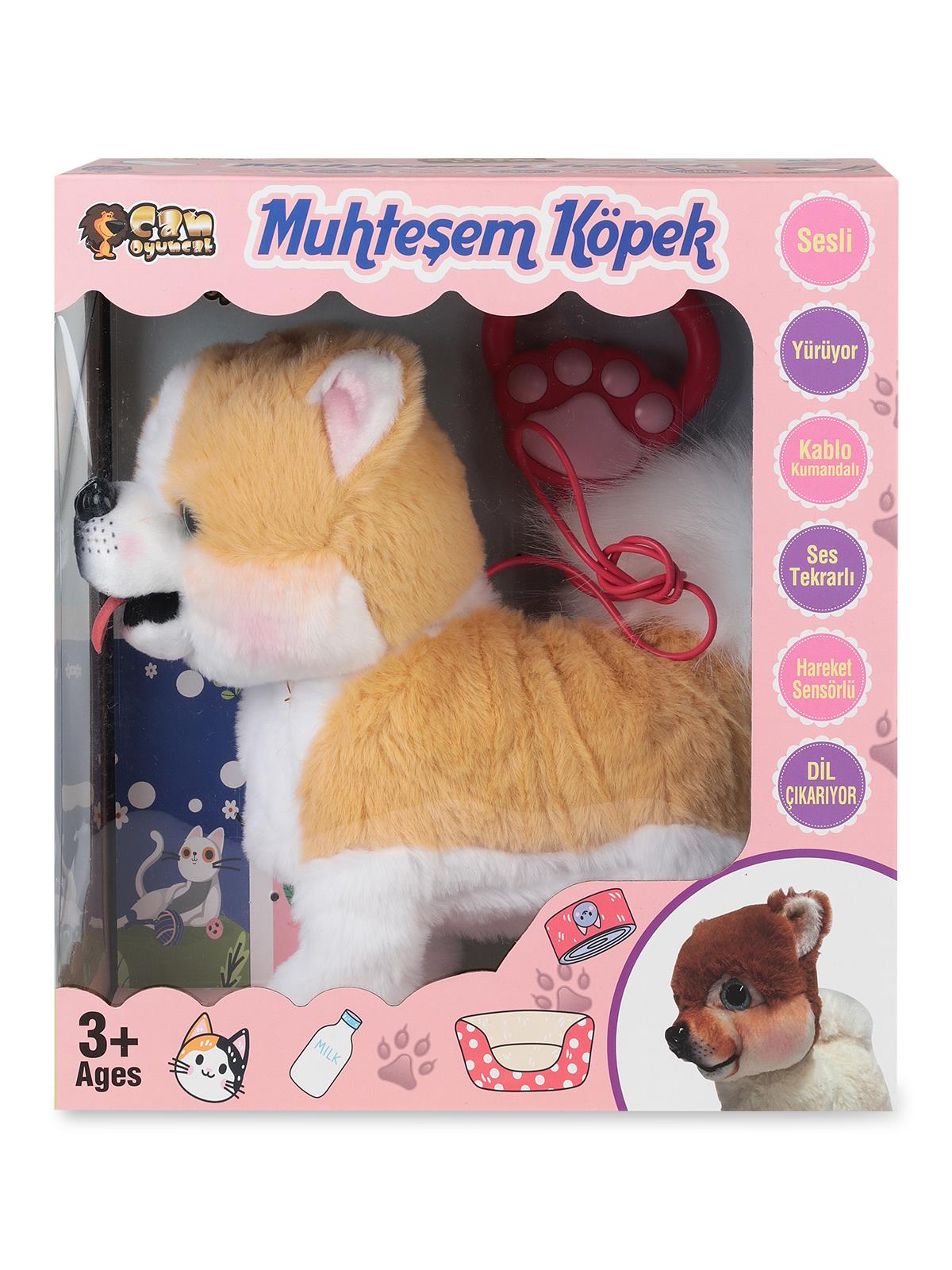 Can Oyuncak Kumandalı Kopek Sesli - Sarı