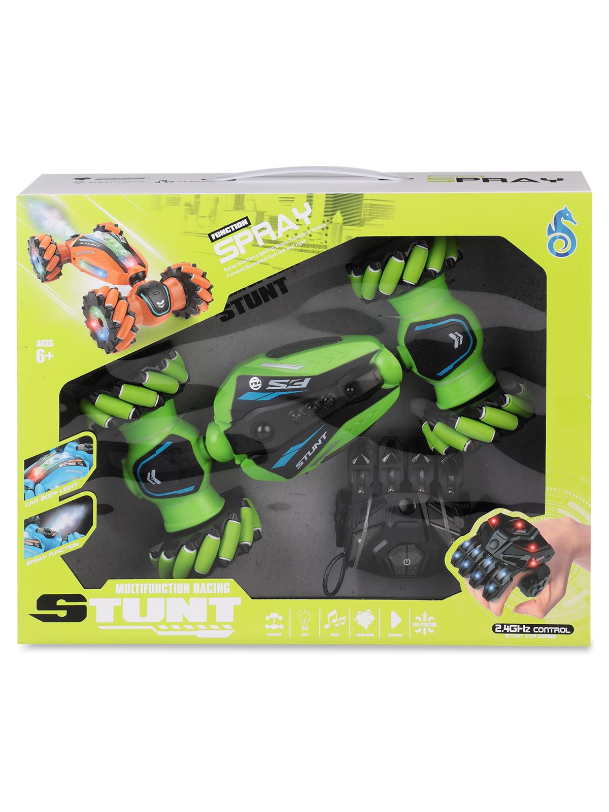 Can Oyuncak Uzaktan Kumandalı Şarjlı Bilek Kontrol Araba - Yeşil