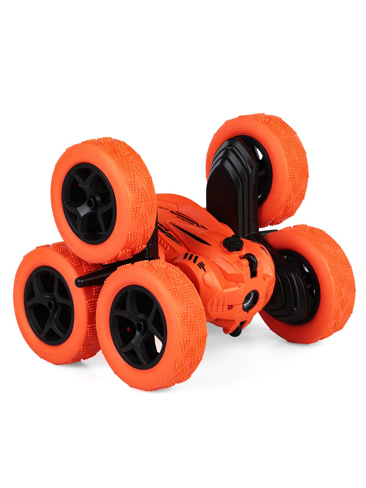 Can Oyuncak Uzaktan Kumandalı Şarjlı 6 Teker Araba - Turuncu