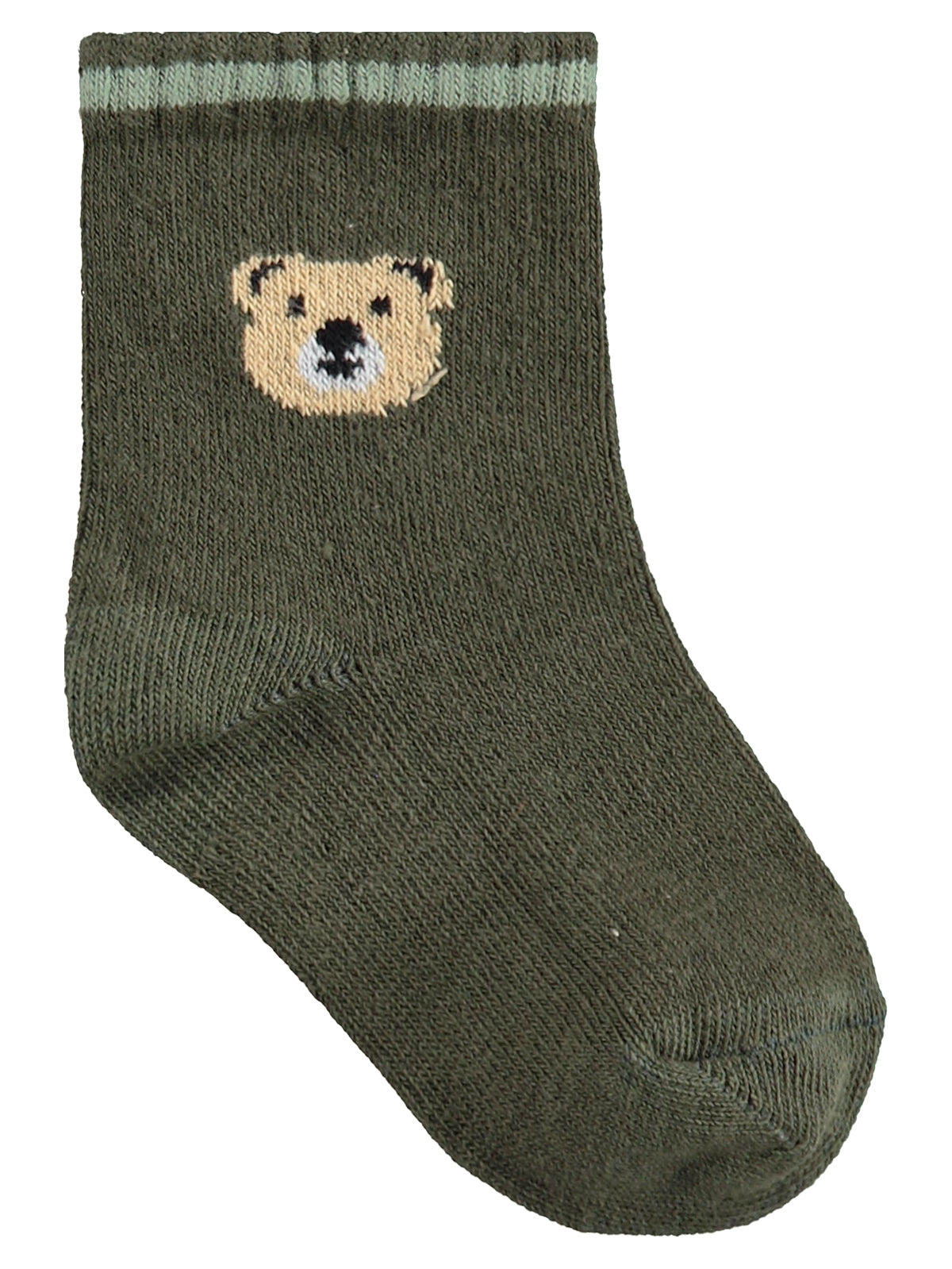 Civil Baby Bear 3'lü 6- Bebek Erkek Çorap Set