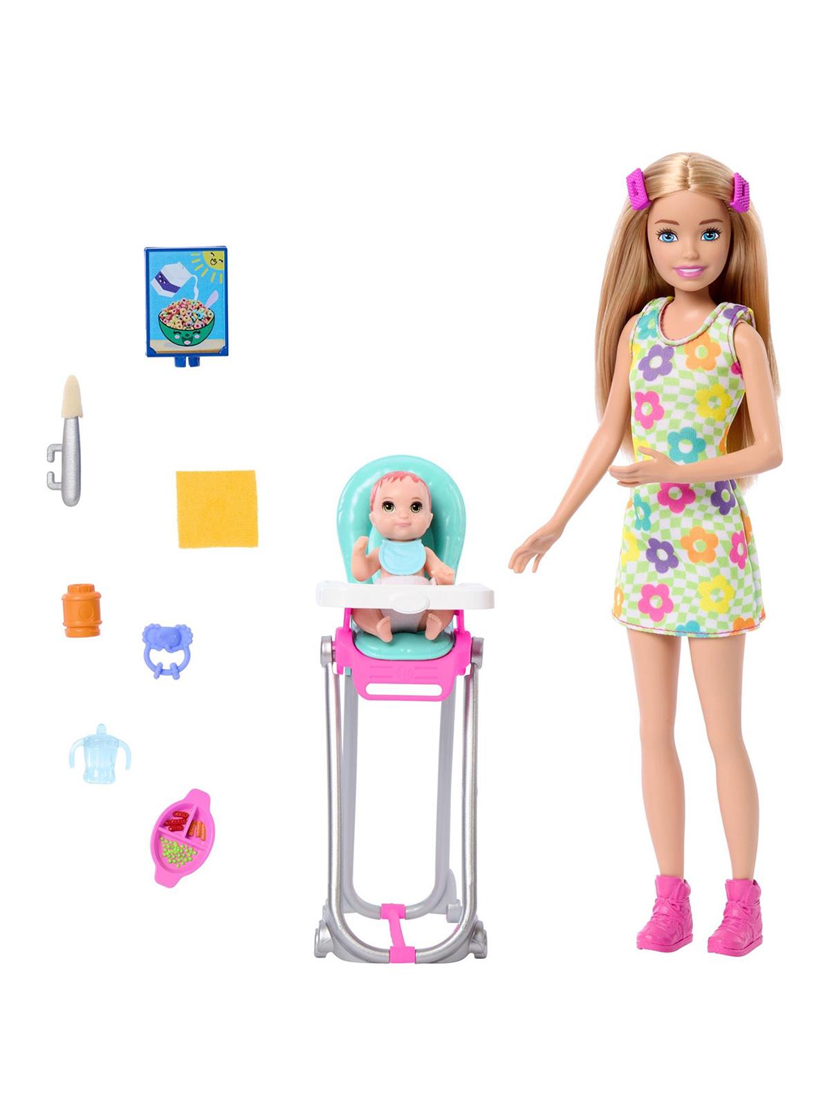 Barbıe Bebek BakıcısıBebeği Ve Aksesuarları - Sarı