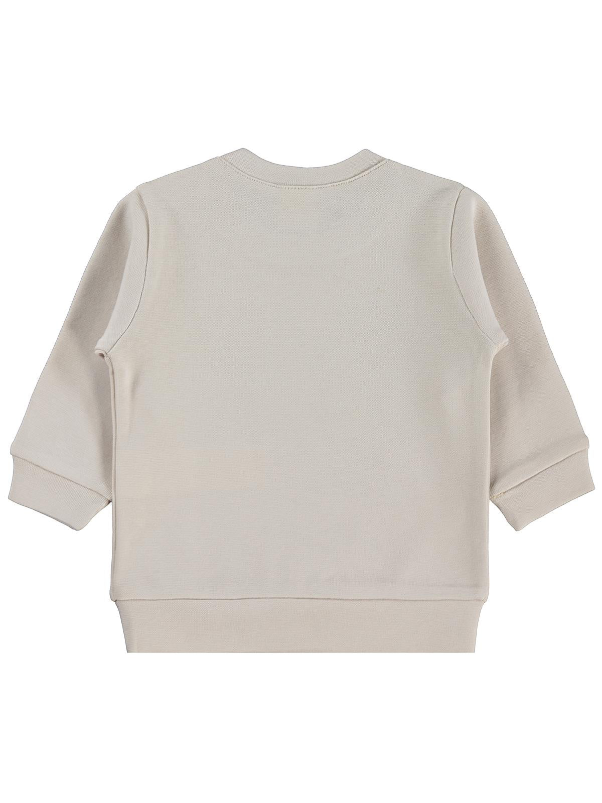 Civil Baby Düz Basic 6-18 Ay Sweatshirt - Bej