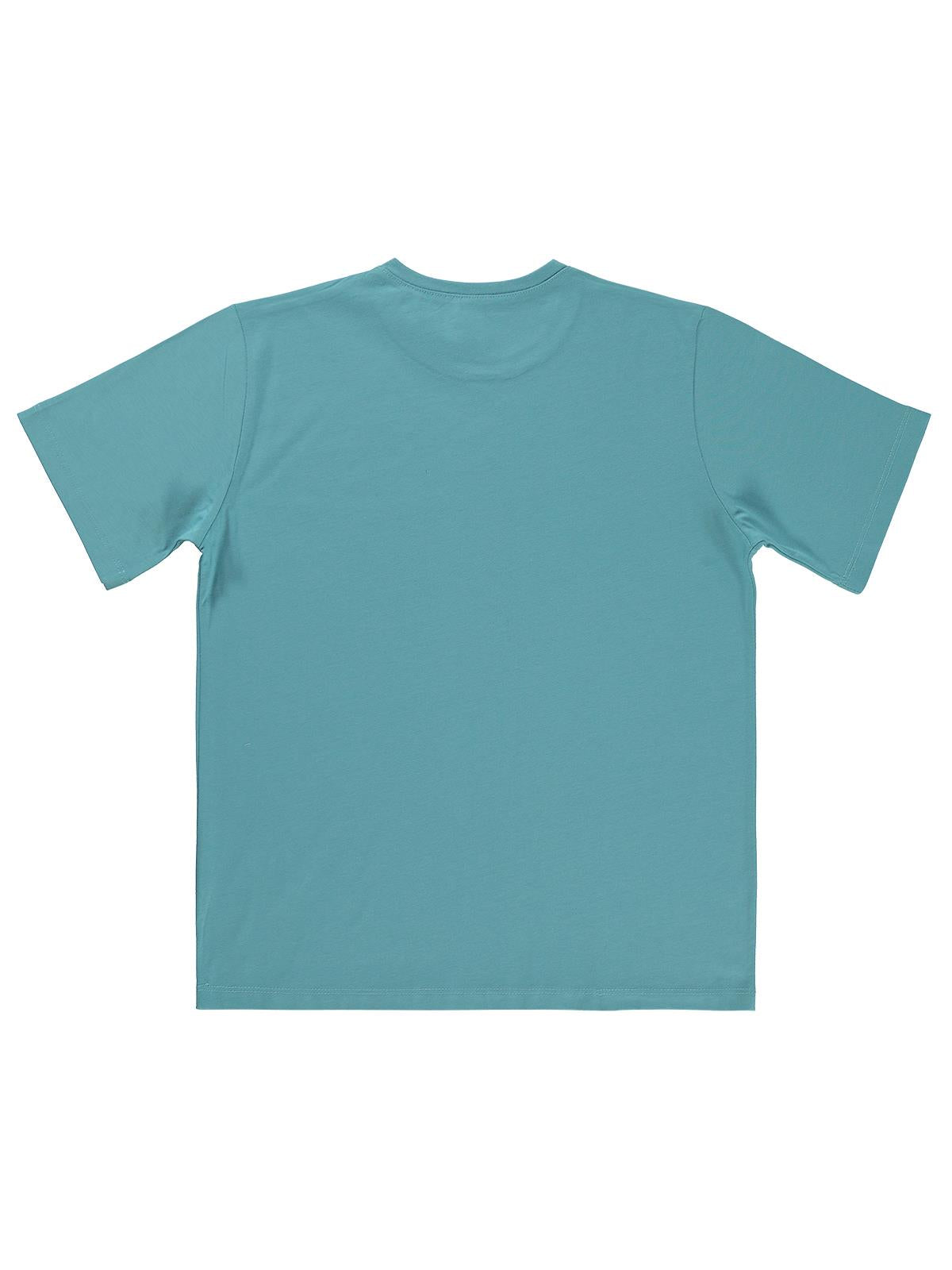 Civil Boys Basic Surf Etiketli 10-13 Yaş Tişört - Mavi