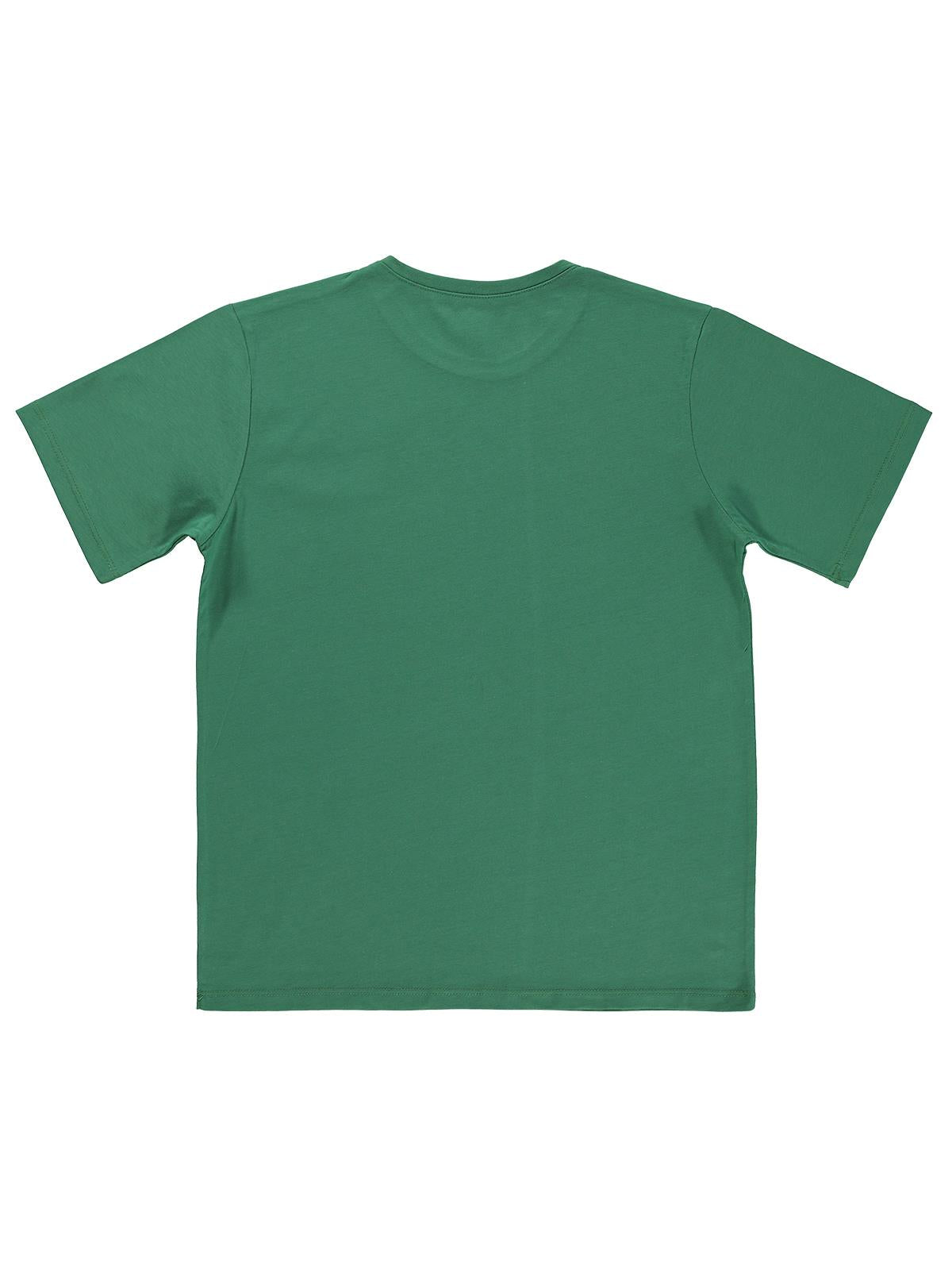 Civil Boys Basic Surf Etiketli 10-13 Yaş Tişört - Yeşil