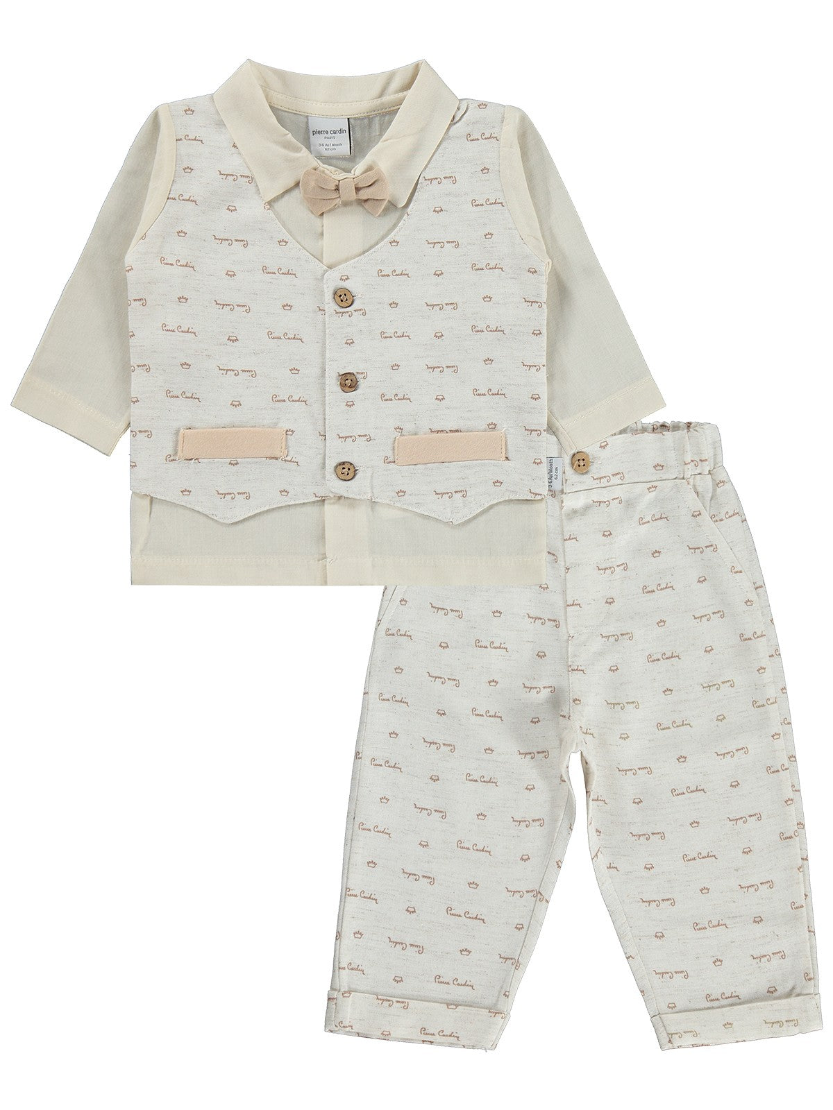 Pierre Cardin 3-12 Ay Takım - Bej