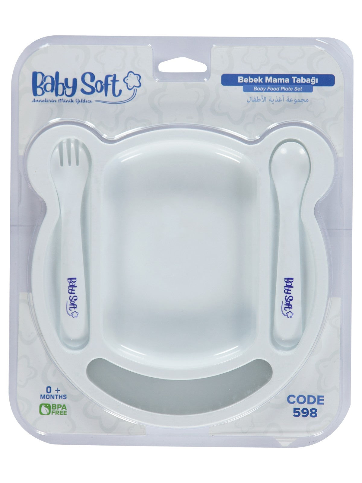 Baby Soft Mama Tabagı Seti - Beyaz
