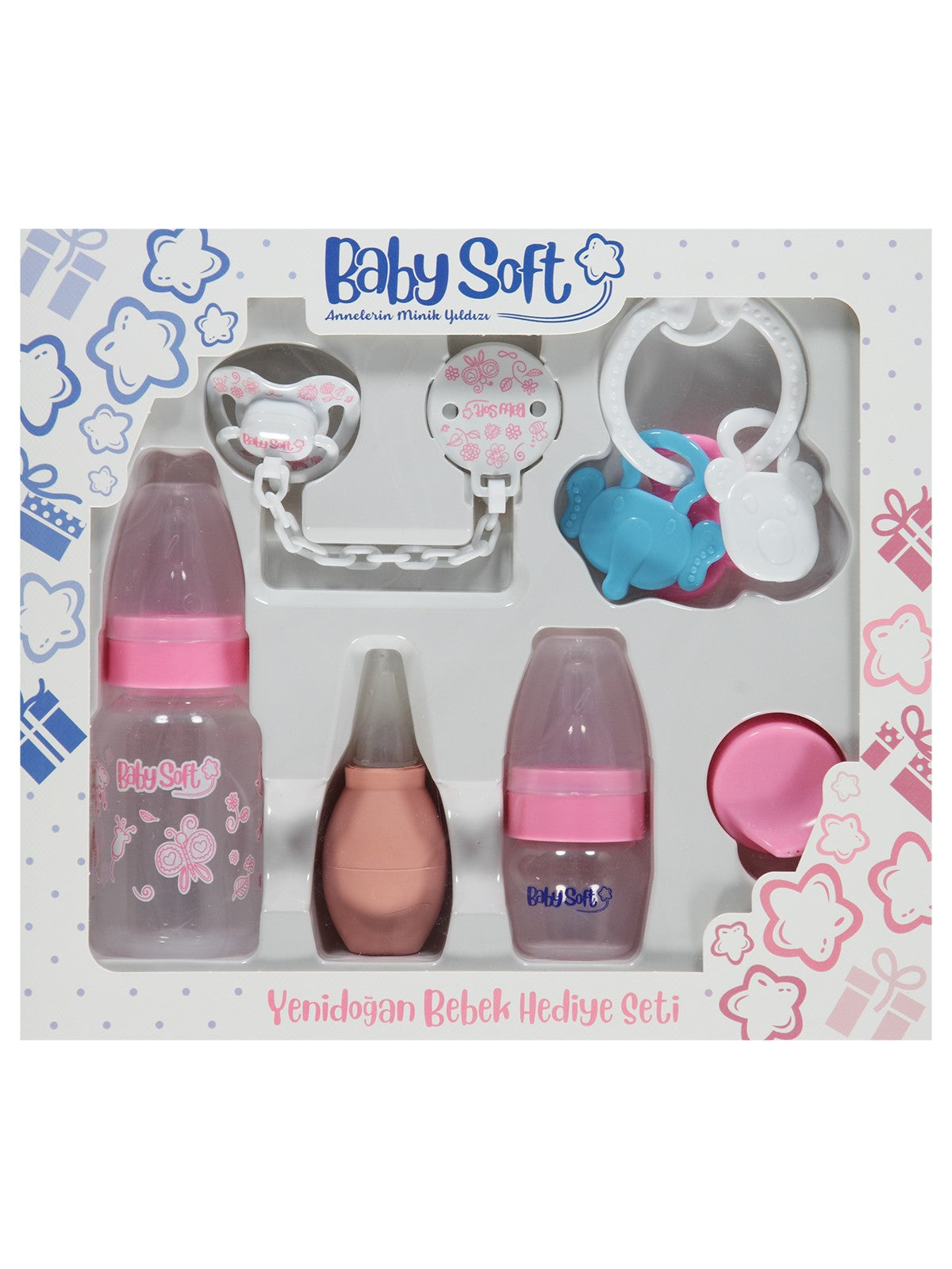 Baby Soft Yenıdogan Bebek Hedıye Setı - Pembe