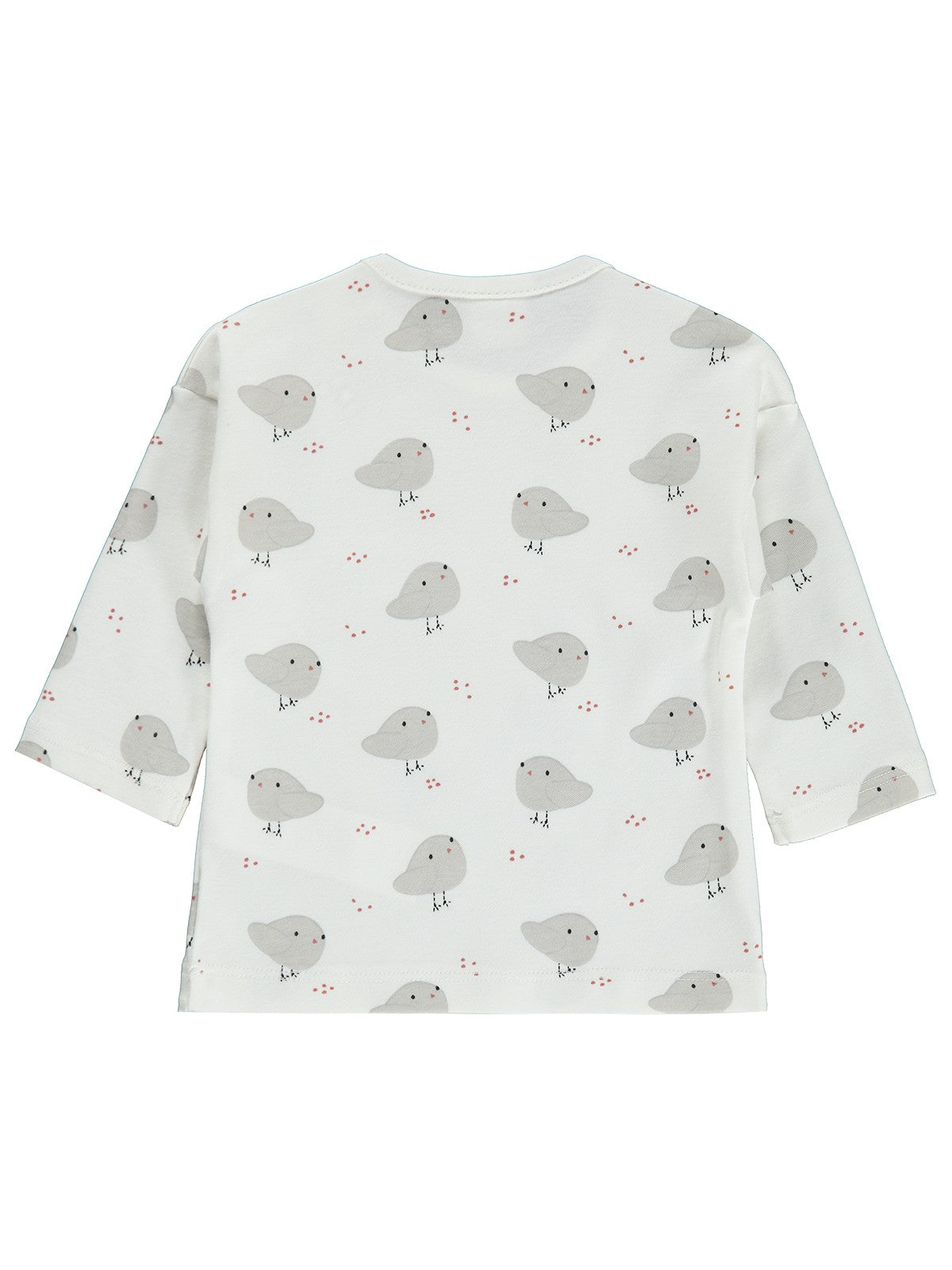 Civil Baby Serçe Empirme 3-18 Ay Sweatshirt - Ekru