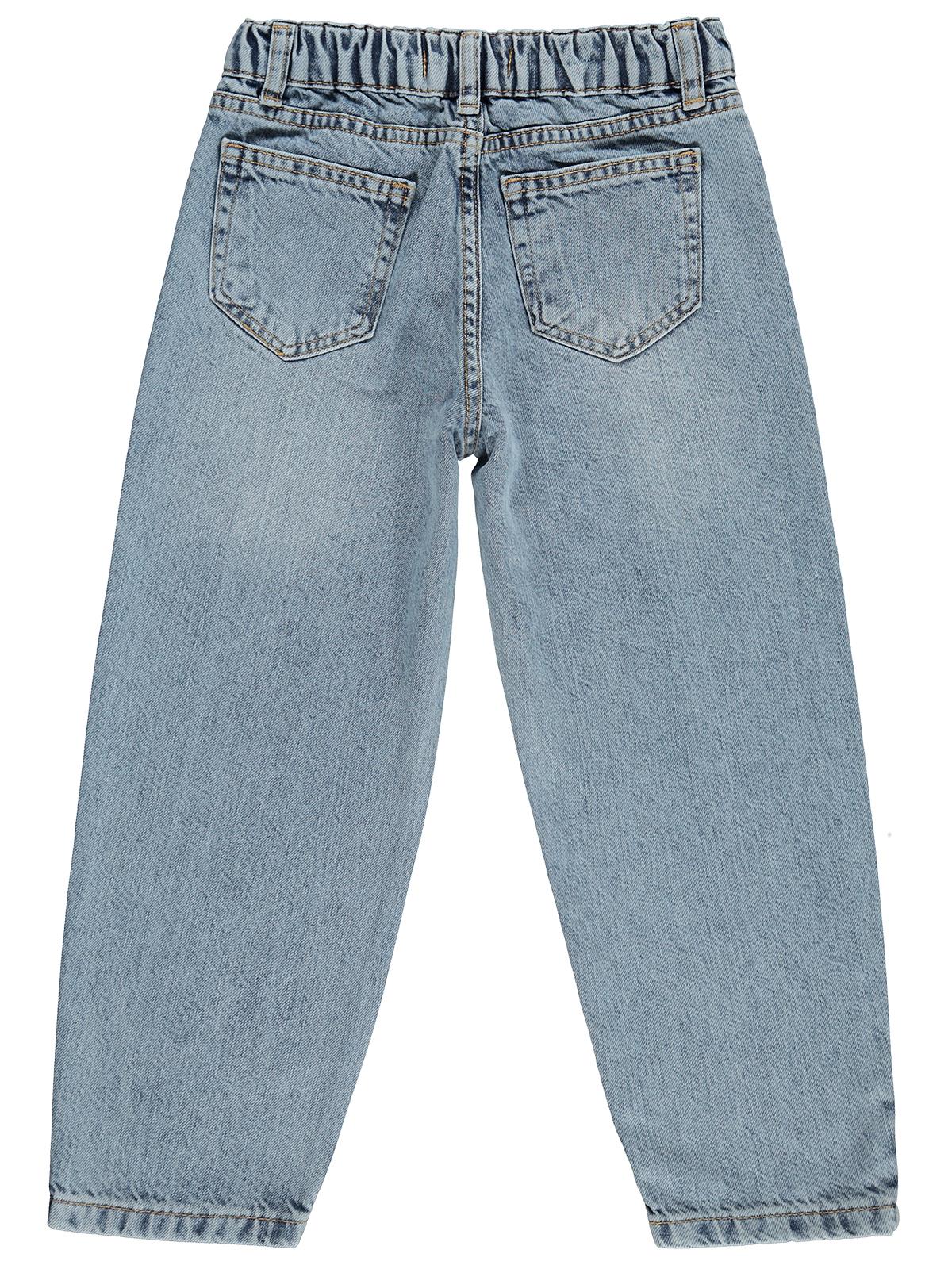 Civil Boys Beli Lastikli 10-13 Yaş Pantolon - Mavi