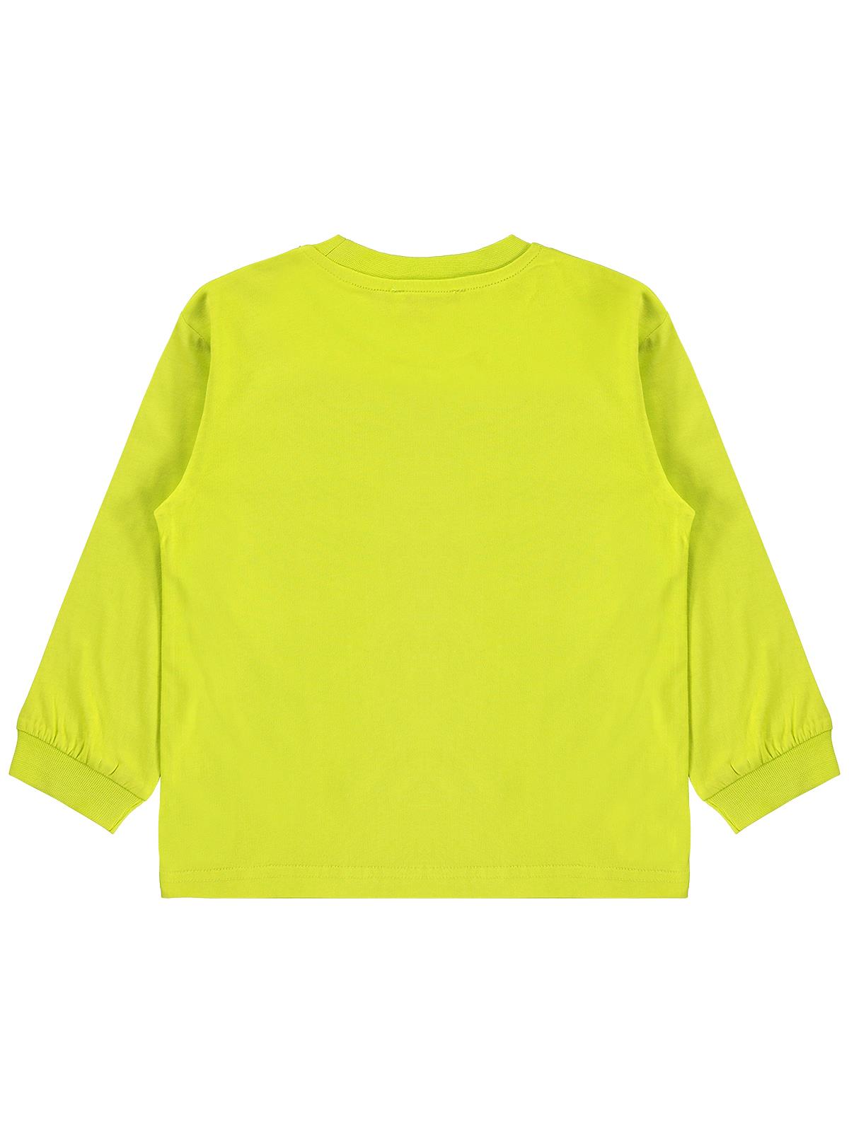 Silversun Basic Etiket Armalı 2-7 Yaş Sweatshirt - Yeşil