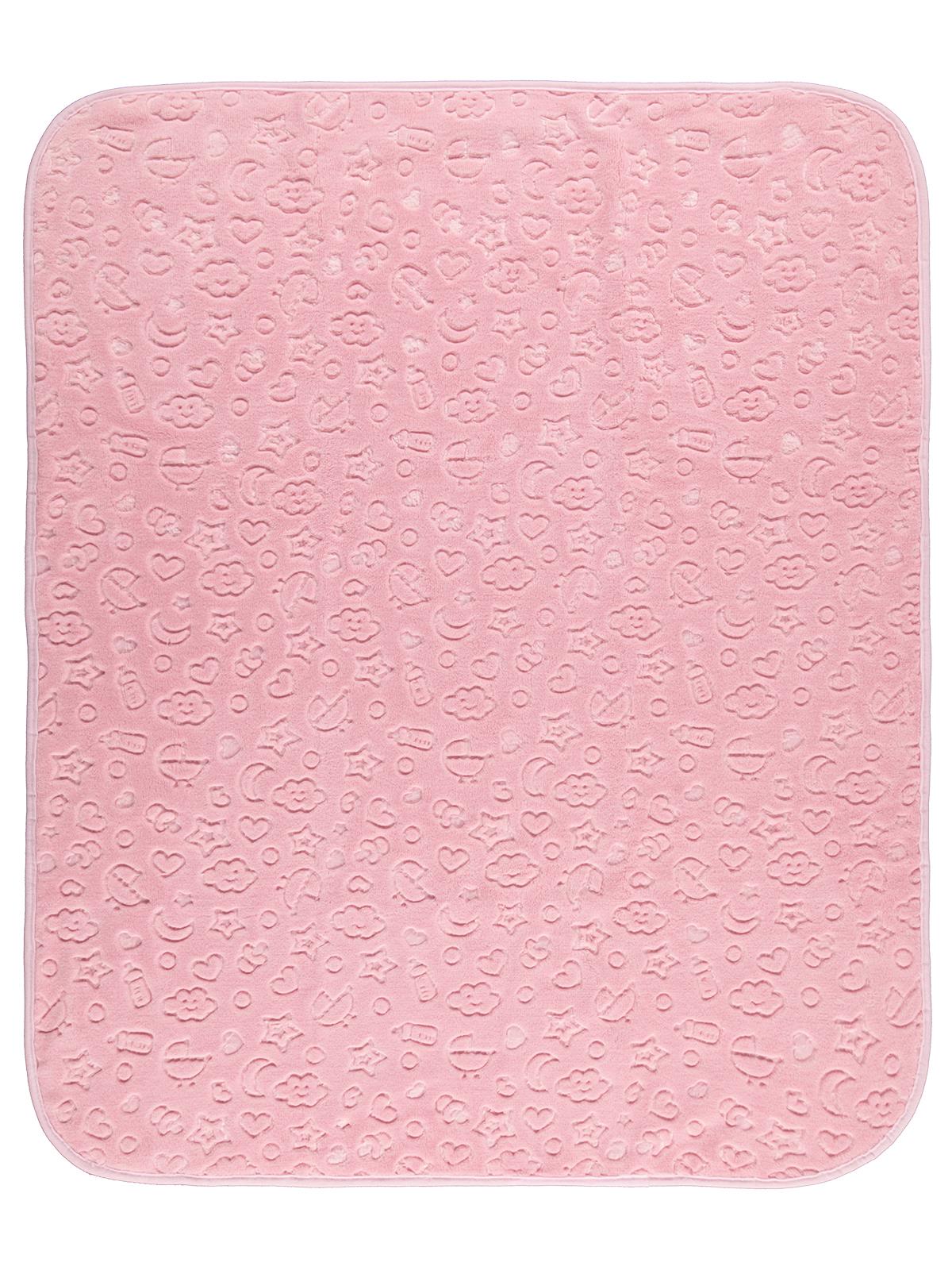 Civil Baby Bulut Yıldız Empirme Baskılı 100x120 cm Battaniye - Pembe