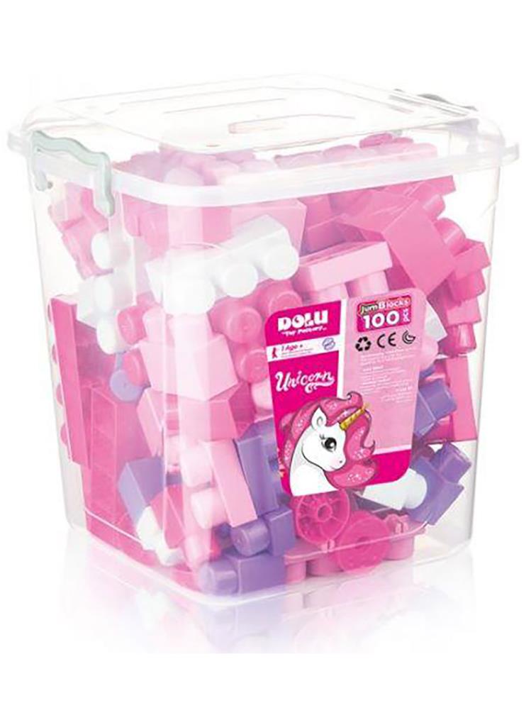 Dolu Unicorn Sandıkta Mega Blok 100 Parca