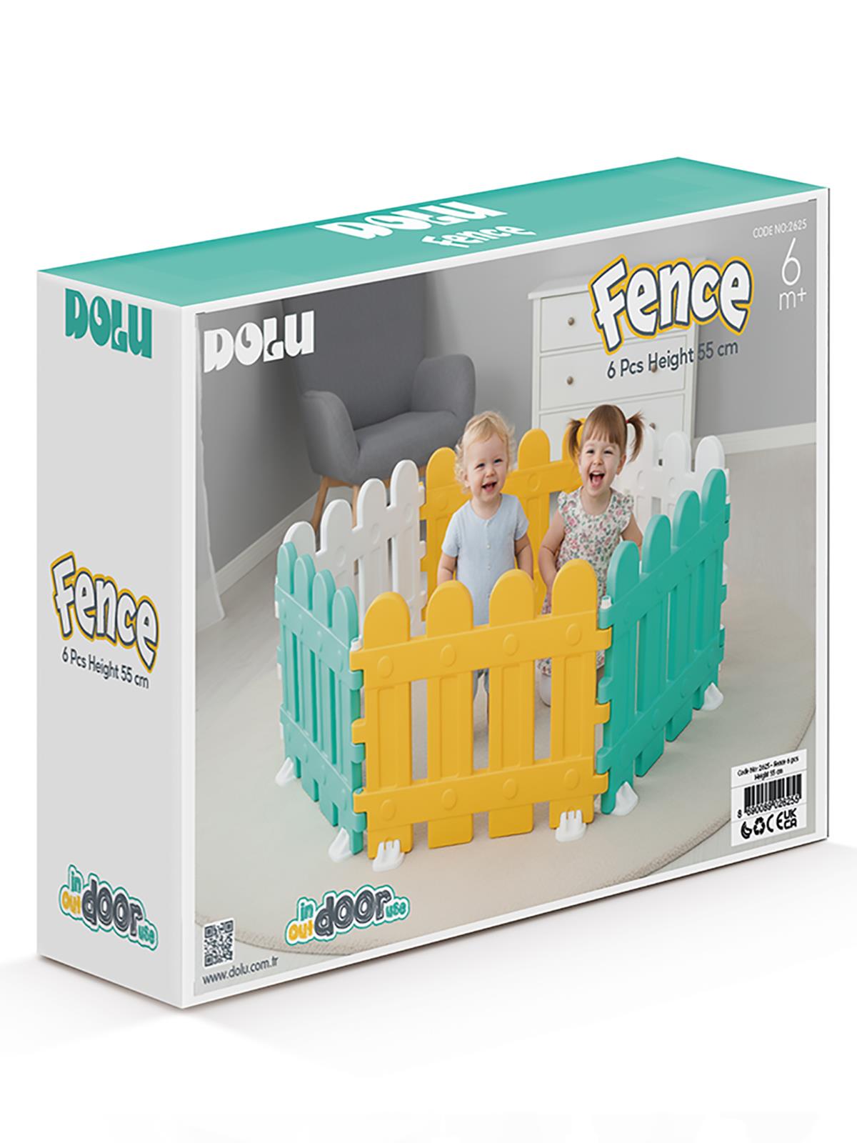 Dolu Oyuncak 55 Cm Çit 6'Lı