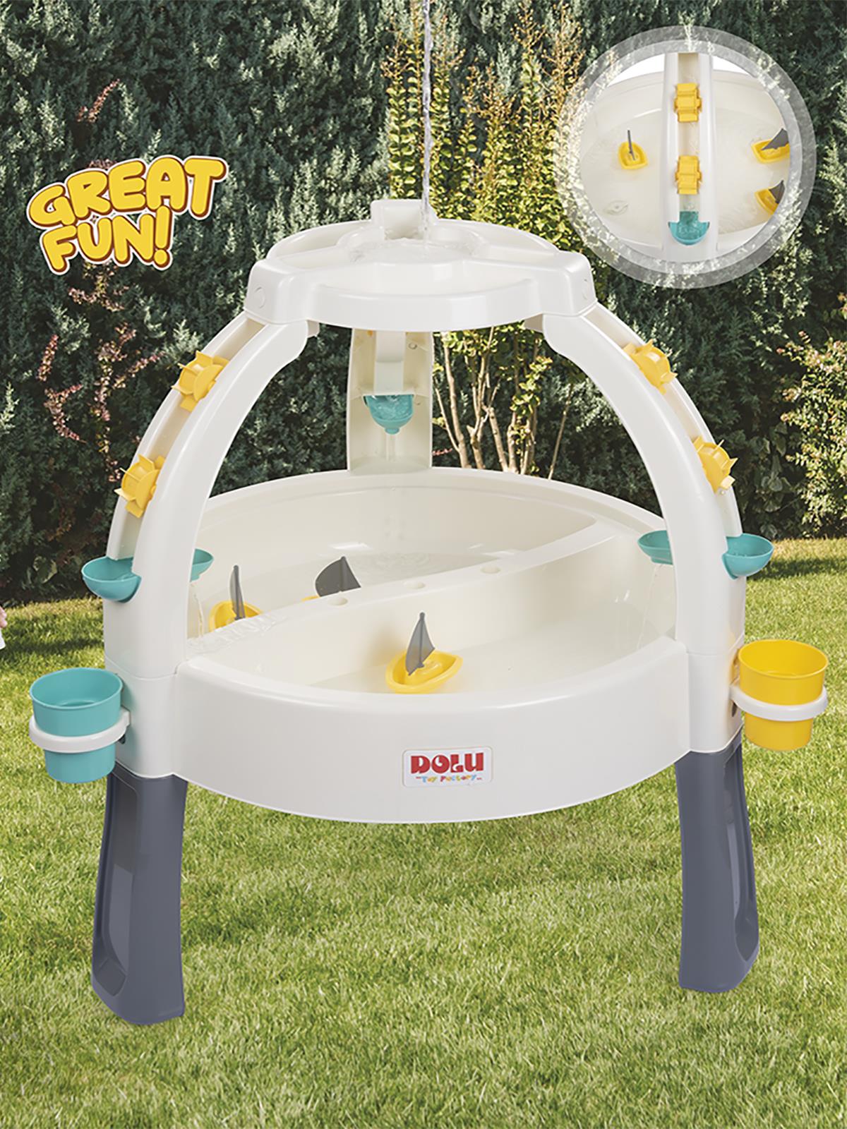 Dolu Eğlenceli Çeşme Kum Ve Su Masası