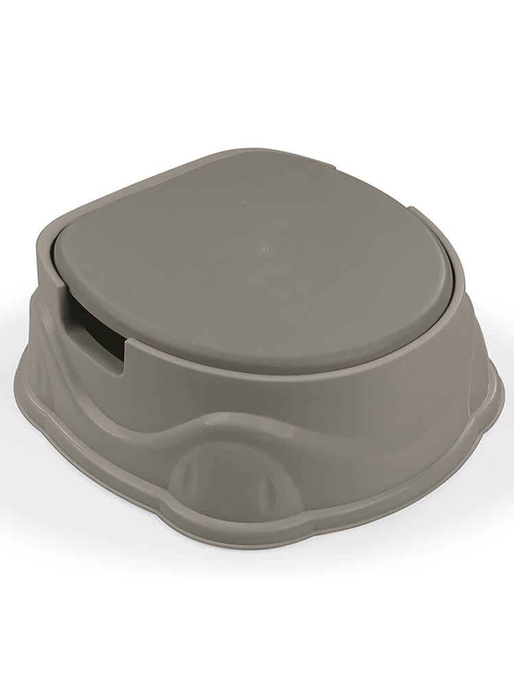 Dolu Nuve 3 in 1 Lazımlık Adaptör Basamak - Gri