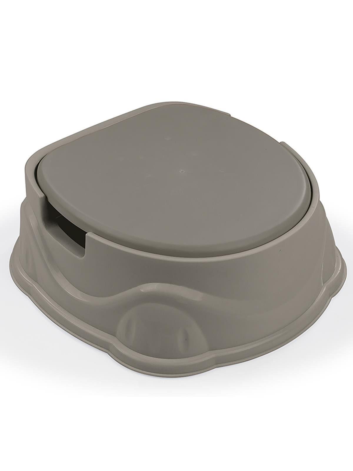 Dolu Nuve 3 in 1 Lazımlık Adaptör Basamak - Gri