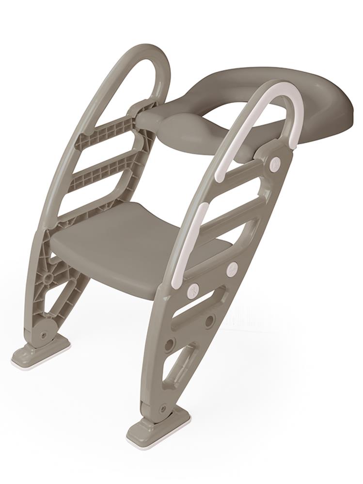 Dolu Nuve Kaymaz Merdivenli Klozet Adaptörü - Gri