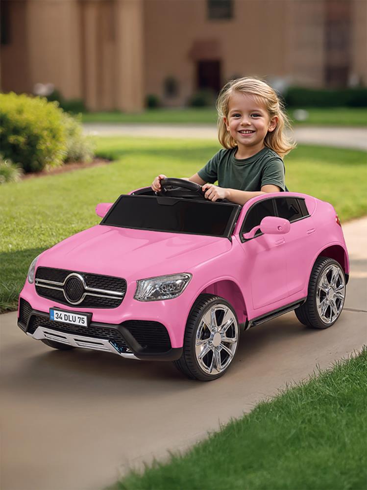 Dolu Grand SUV 12 Volt Uzaktan Kumandalı Akülü Araba - Pembe