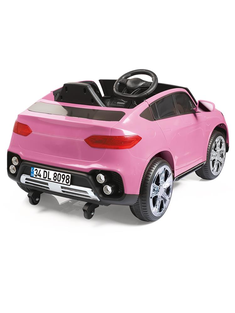 Dolu Grand SUV 12 Volt Uzaktan Kumandalı Akülü Araba - Pembe