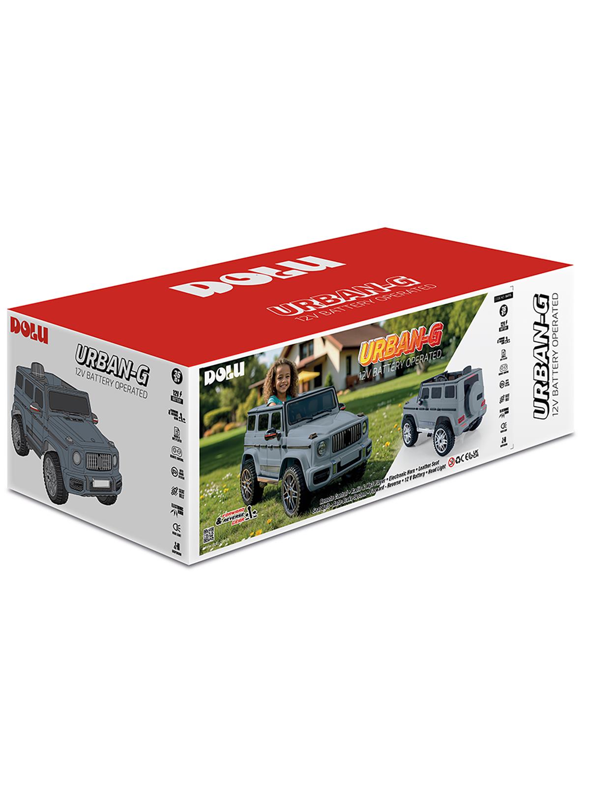 Dolu Oyuncak Urban-G 12 Volt Uzaktan Kumandalı Araba - Gri