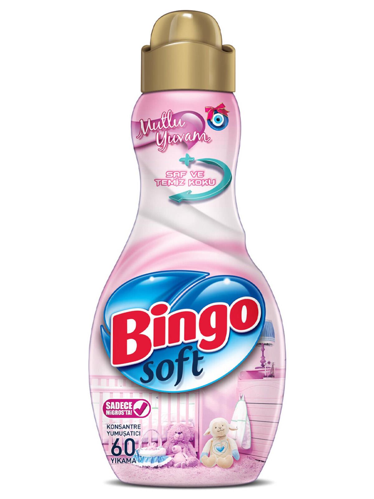 Bıngo Soft Konsantre Yumuşatıcı Mutlu Yuvam 1440 ml