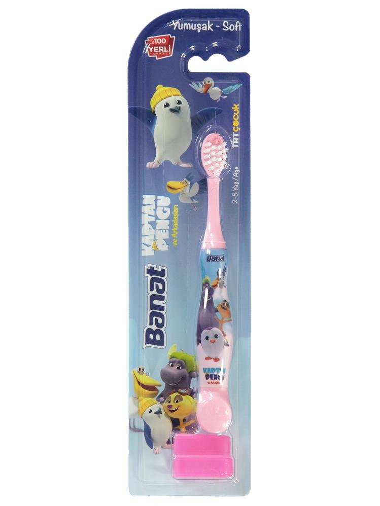 Banat Kaptan Pengui Lisanlı Çocuk Diş Fırçası