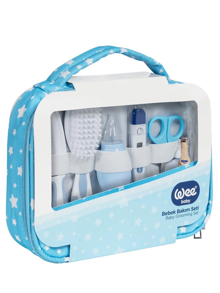 Wee Baby Bebek Bakım Seti - Mavi