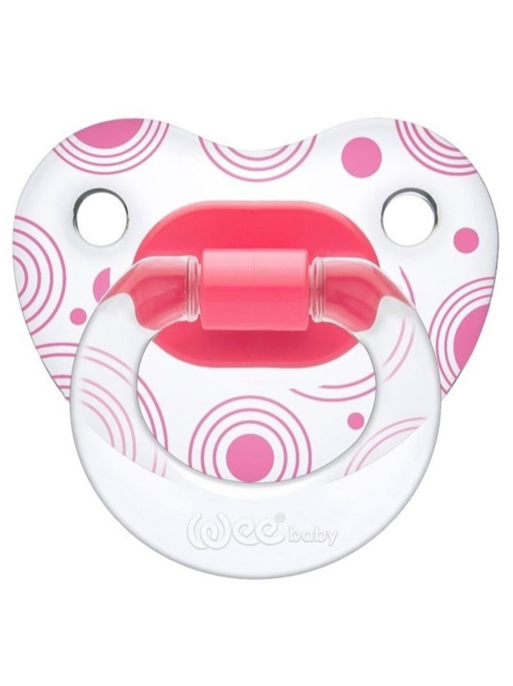 Wee Sılıkon Desenlı Emzık No 3 - Pembe
