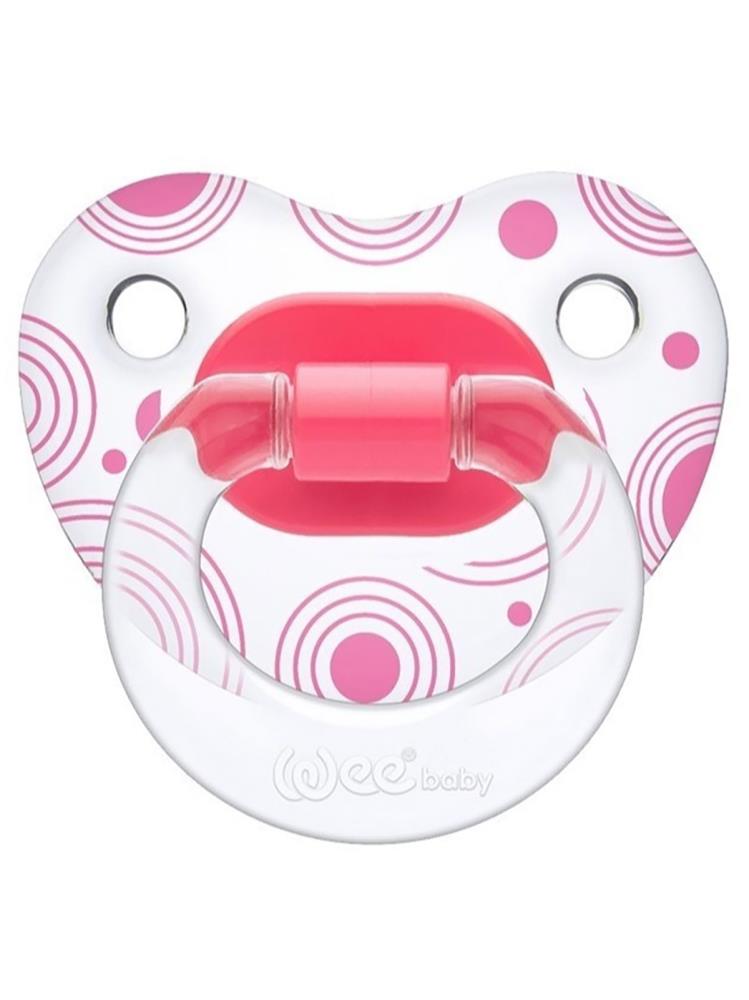 Wee Sılıkon Desenlı Emzık No 3 - Pembe