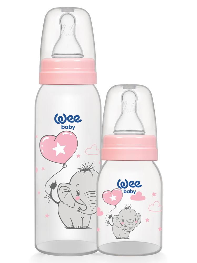 Wee Baby Klasik PP Biberon Seti 2'li - Pembe