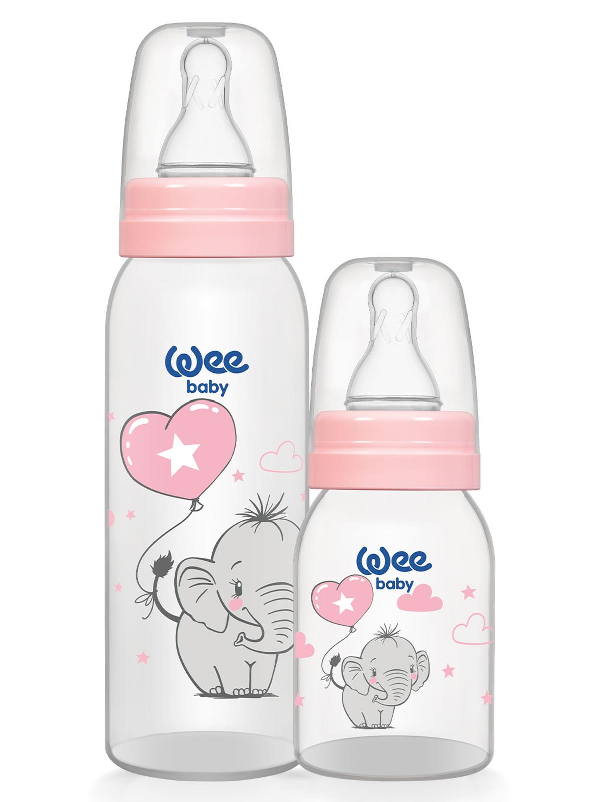 Wee Baby Klasik PP Biberon Seti 2'li - Pembe