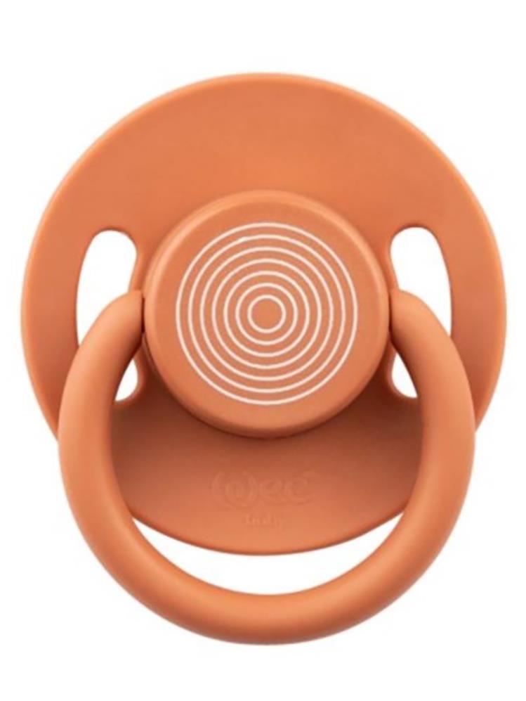 Wee Baby Cool Yuvarlak Uçlu Emzik No:1 - Turuncu