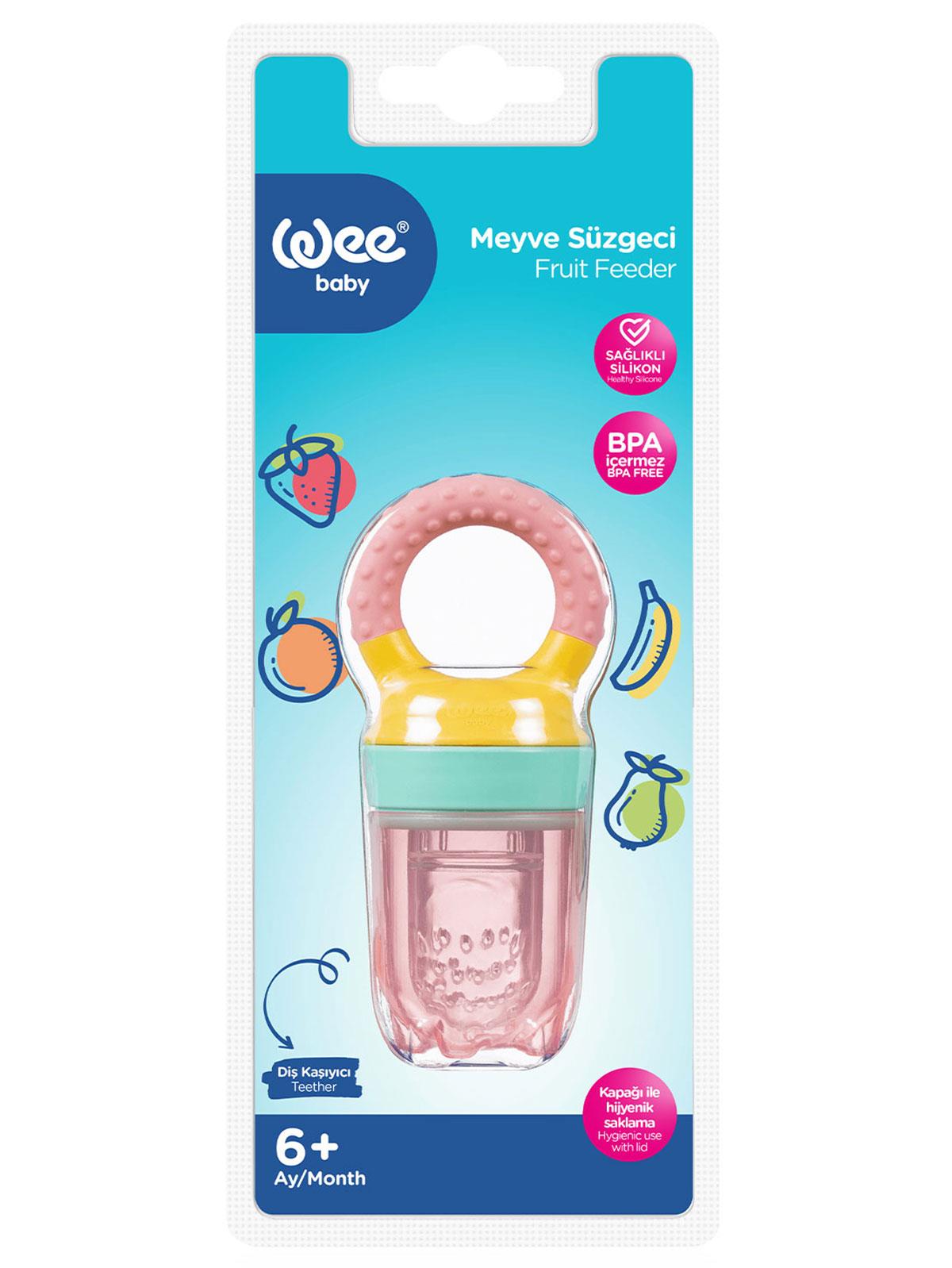 Wee Baby Meyve Süzgeçi 6+ Ay - Pembe