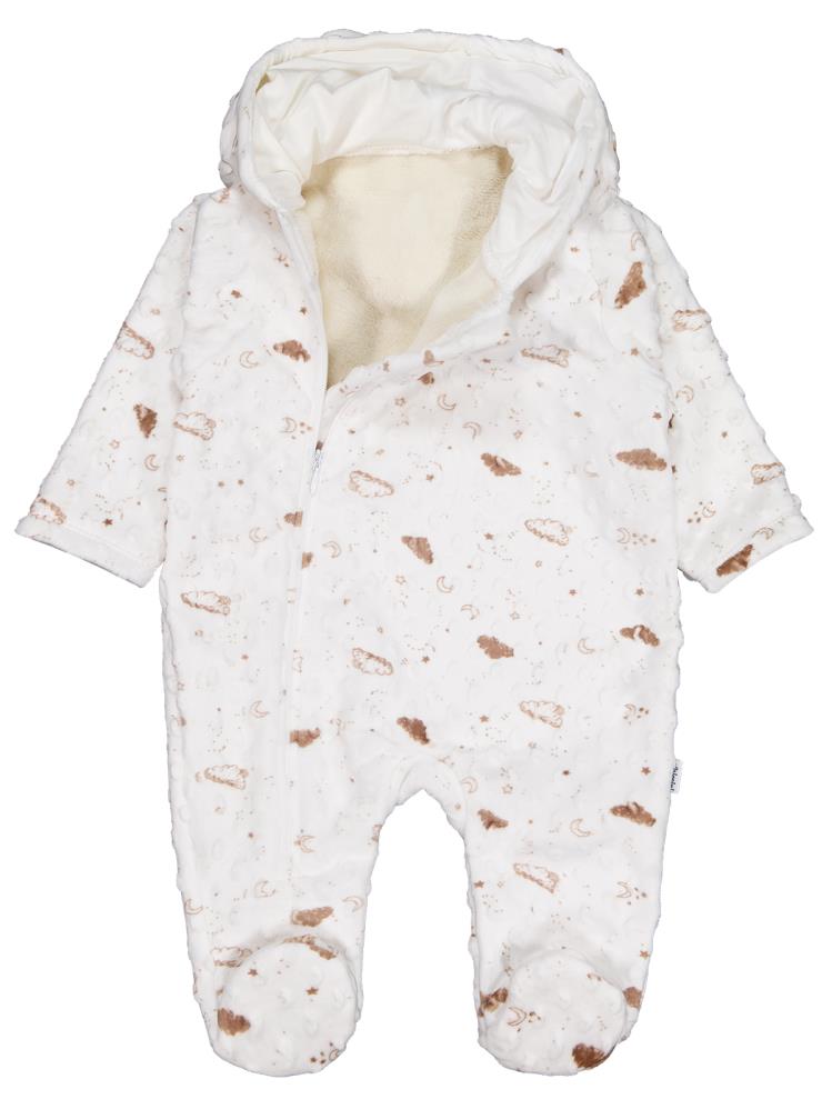 Minidamla Desenli Kozmonot 1-9 Ay Tulum - Ekru