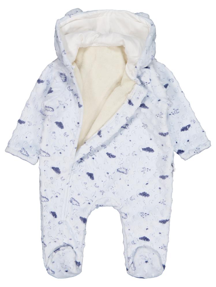 Minidamla Desenli Kozmonot 1-9 Ay Tulum - Mavi