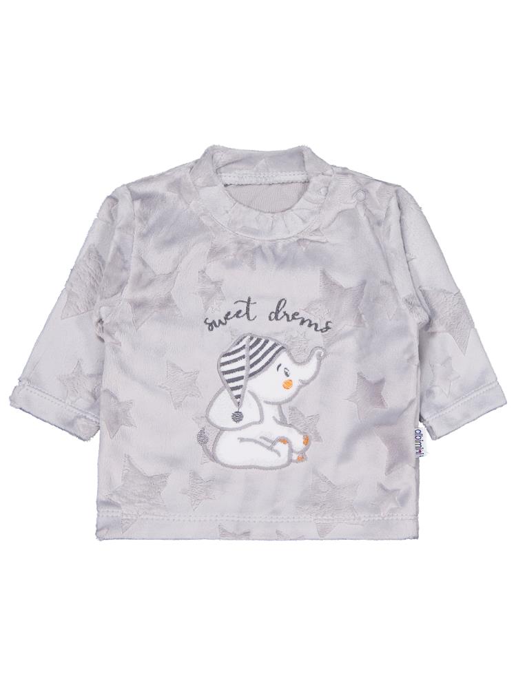 Minidamla Filli Nakış 2Li 1-6 Ay Takım - Gri