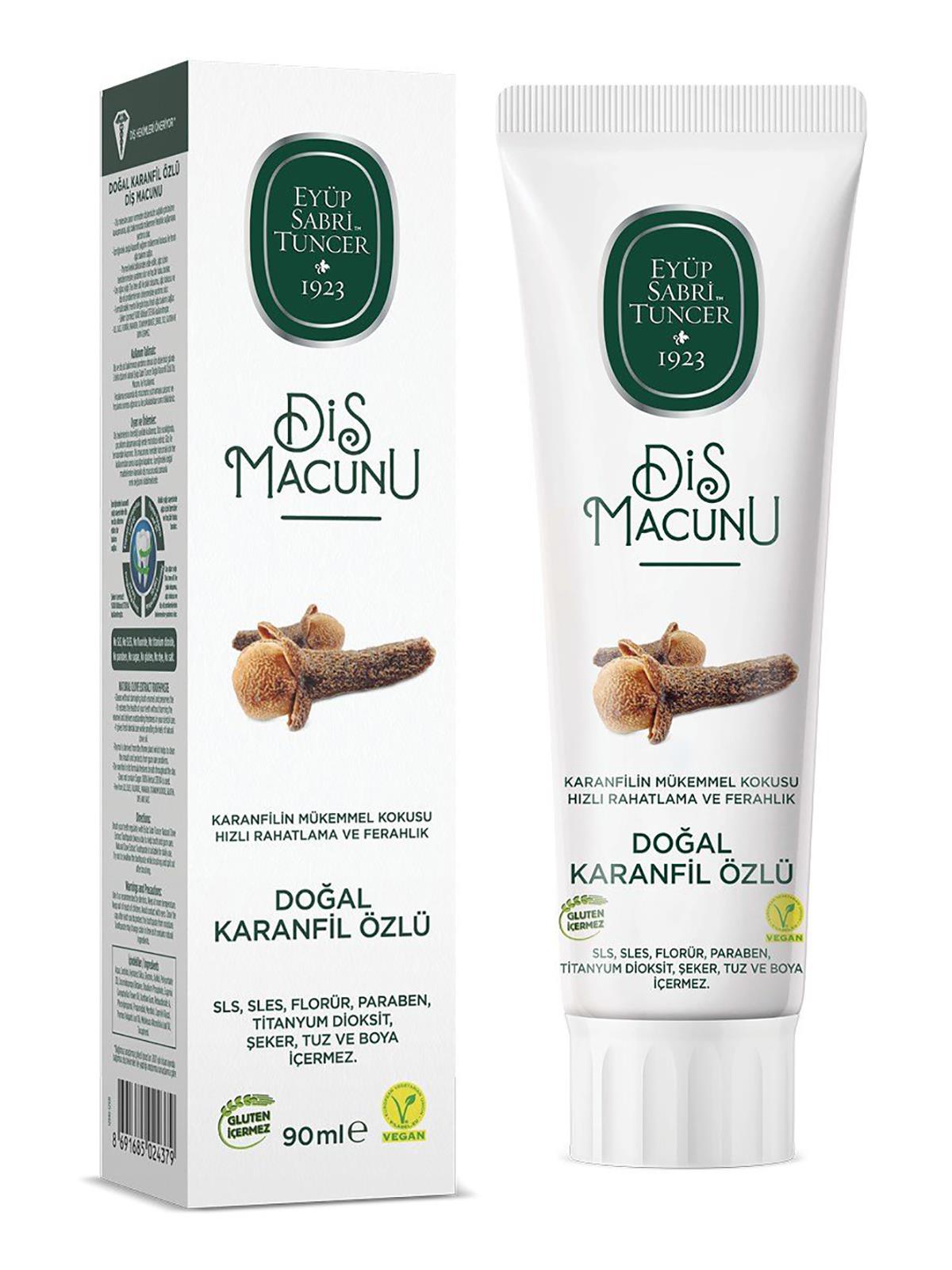 Eyüp Sabri Tuncer Doğal Karanfil Özlü Diş Macunu 75 Ml