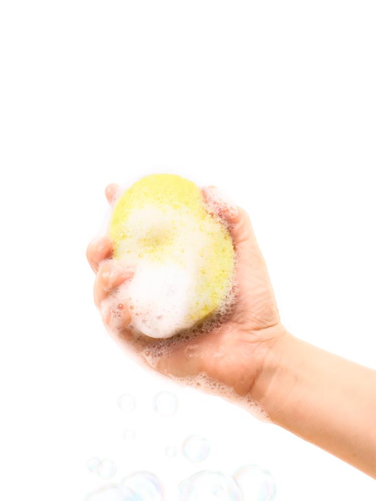 Sevibebe Selülozik Banyo Süngeri - Sarı