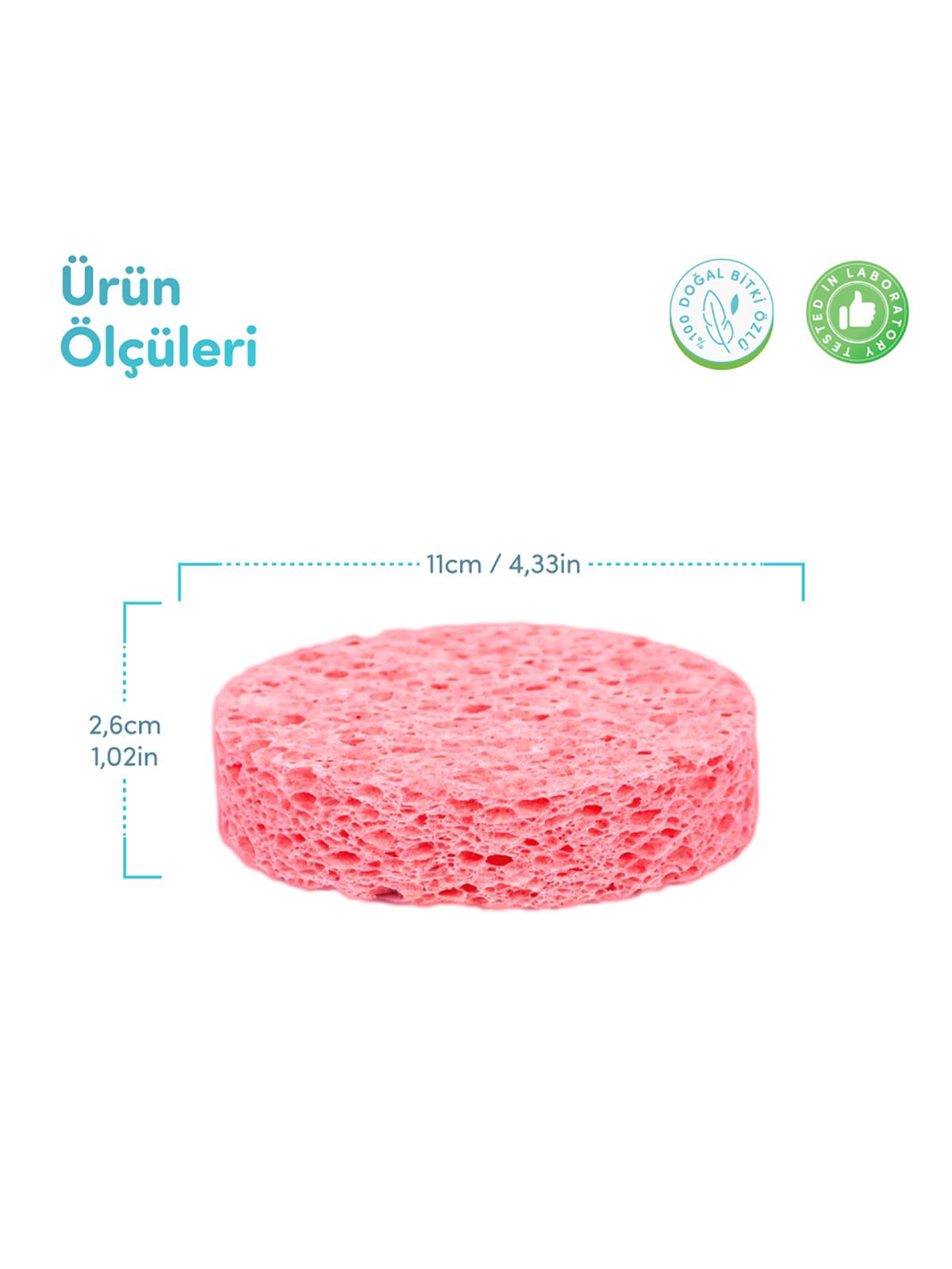 Sevibebe Selülozik Banyo Süngeri - Pembe