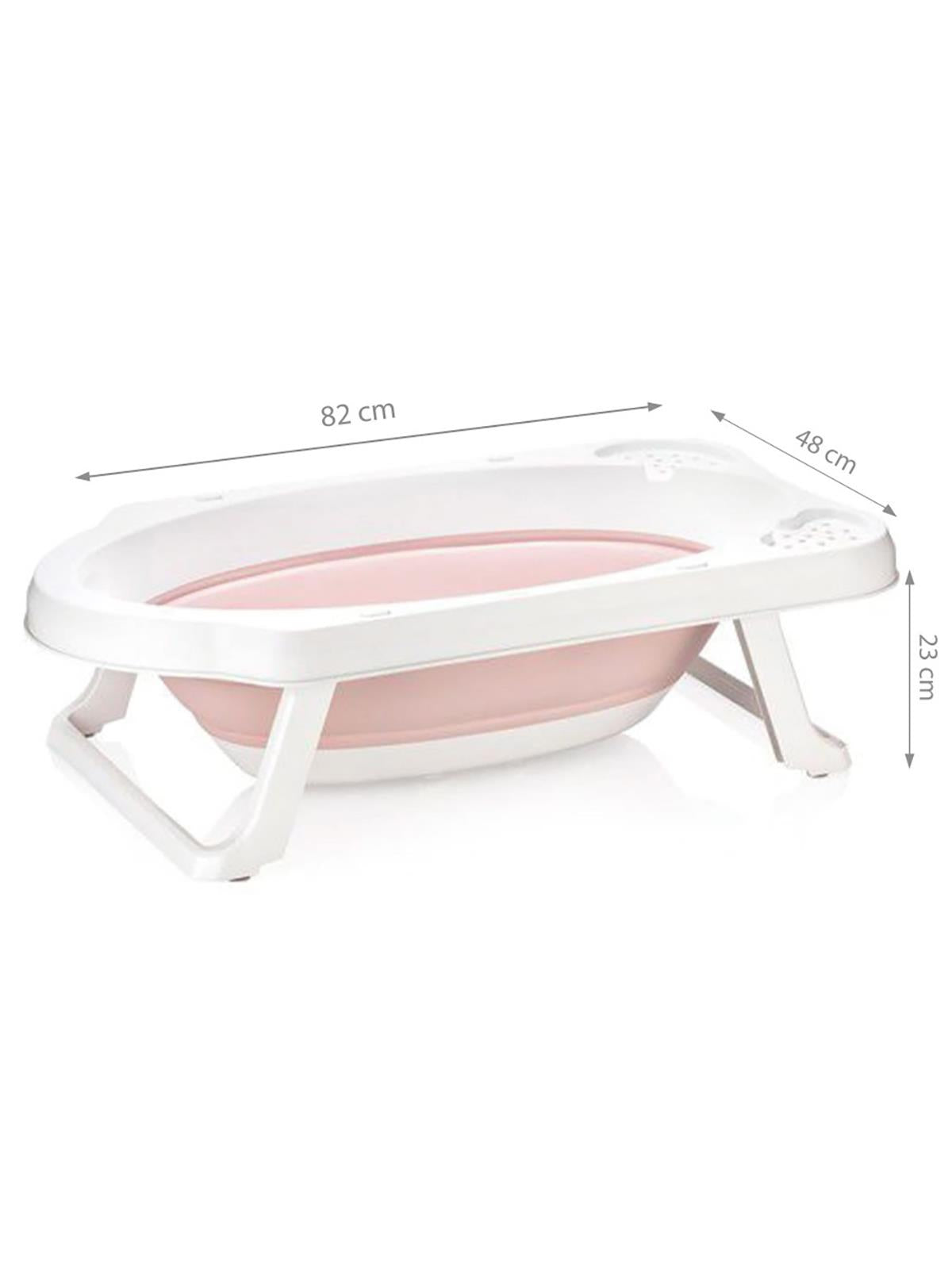 Sevi Bebe Katlanabilir Bebek Banyo Seti - 3 Parça - Pembe