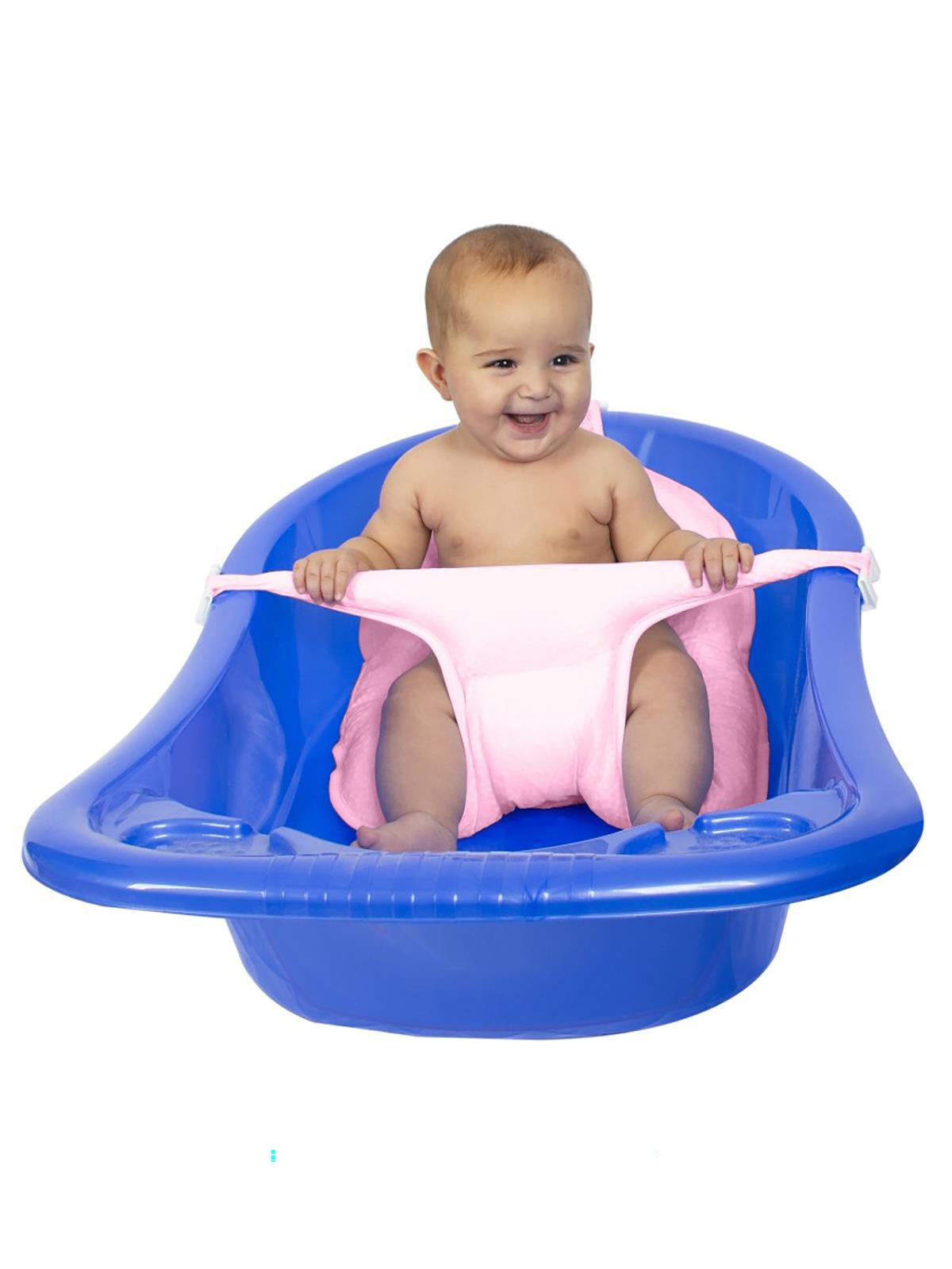 Sevı Bebe Cok Fonksıyonlu Bebek Yıkama Fılesı Ve Sunger - Pembe