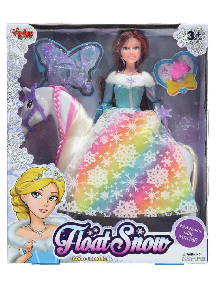 Vardem Oyuncak Aksesuarlı Atlı Bebek Renkli